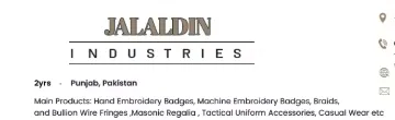 Jalaldin Industries banner