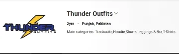 Thunder Outfits banner
