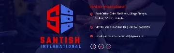 SANTISH INTERNATIONAL banner