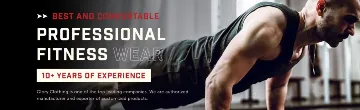 GLORY CLOTHING banner