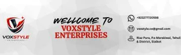 VOXSTYLE ENTERPRISES banner