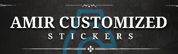 Amir Customized Stickers banner