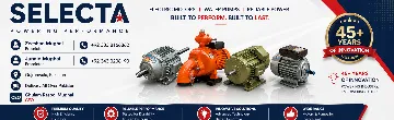 Selecta Motors and Pumps banner
