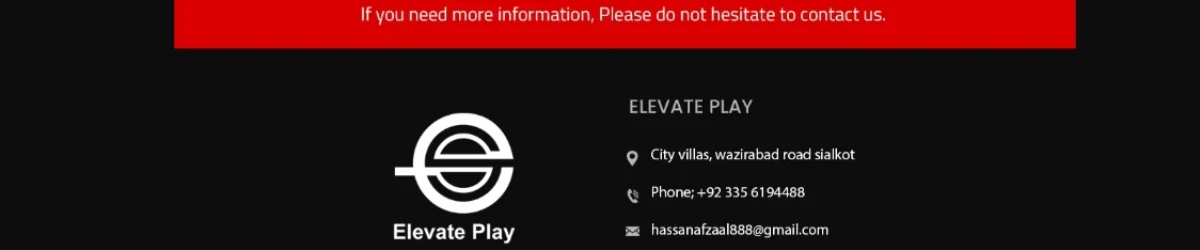 ELEVATE PLAY banner
