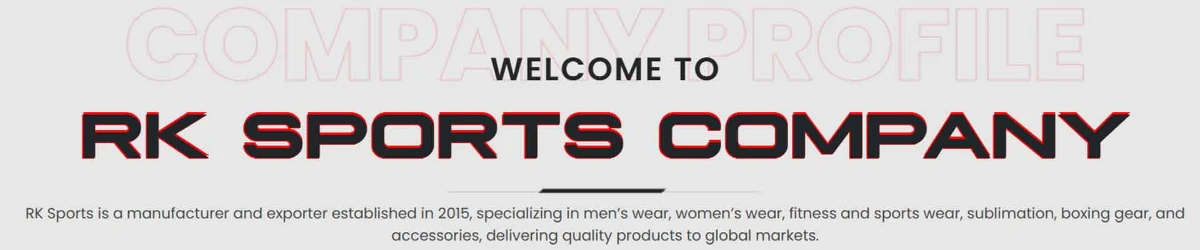 RK SPORTS. banner