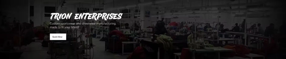 Trion enterprises banner