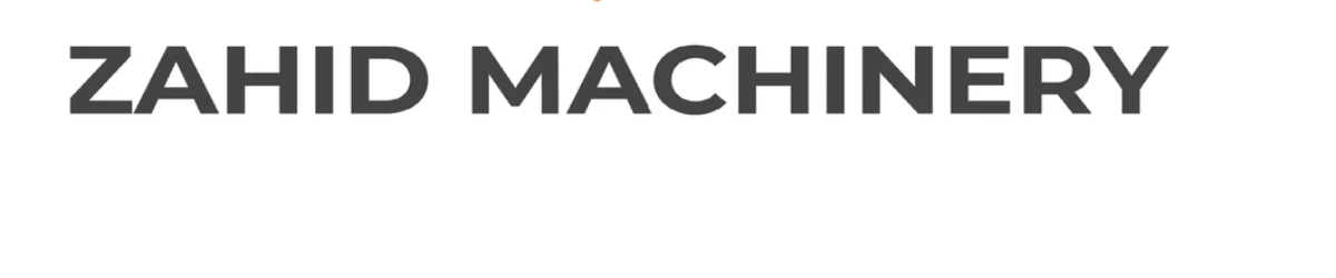 Zahid Machinery banner