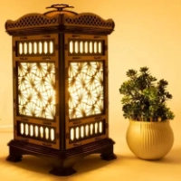  Mash'al-e-Noor Vintage Handcrafted Wooden Illumination - Luxury Decorative Lighting Fixture Bulk Wholesale | Bespoke Architect