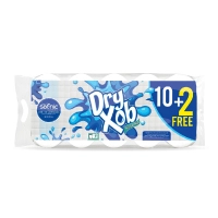  DryXob Value Pack Toilet Rolls 10+2 SAFNIC