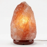  Himalayan Pink Salt Natural Lamp (2–3 Kg) with Cable & Bulb