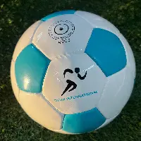  "DFUN International Premium Hand Stitched Soccer Ball – Durable PU Leather Training & Match Football Size 5 – Professional Quality for All Ages"