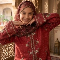  CAMBRIC | PRINTED GIRLS SHIRT | TROUSER | DUPATTA