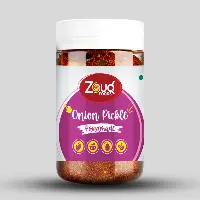  ZouqFoods Onion Pickle in Mustard Oil – 800g Pack | Spicy, Tangy & Authentic Desi Achar