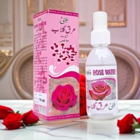  Arq e Gulab Rose Water Spray by Ghani Herbals Natural Facial Toner Mist Hydrating Skin Refreshing Herbal Spray 120 ml