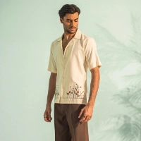  Golden Meadow Embroidered Shirt