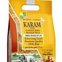  Karam 1121 Basmati Parboiled Golden Rice