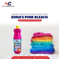  ZONA -Color Safe Bleach- Tough on Stains, Safe on Colors- 5 in 1