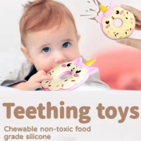  SILICONE BABY TEETHER - BABY TEETHING TOY
