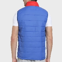  Custom-made men's casual puff design winter puff vest