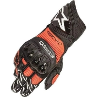  Alpinestars GP Pro R3 Gloves Black/Fluo Red Size XL - 3556719-1030-XL