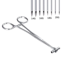  Stainless Steel Septum Forceps Body Piercing Tool Nose Lip Ear Navel Surgical Grade OEM Supplier Pakistan