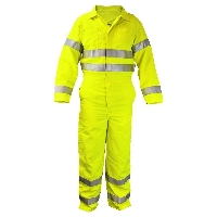  Custom Made Safety Coverall Suit – High Visibility Reflective Industrial Workwear