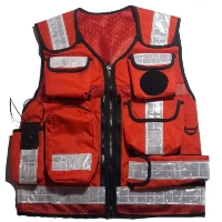  High Visibility Safety Vest – Reflective Protective Workwear for Industrial Use