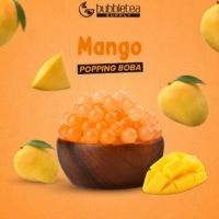  Mango Popping Boba for Bubble Tea - 3.2 KG (3200g)
