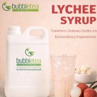  Lychee Syrup 3000g (3KG) | Sweet Fruit Flavor Syrup for Beverages, Bubble Tea, Mocktails & Desserts