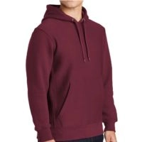  Men’s Fleece Pullover Hoodie with Printed Front Design – No Scotland No Party 2026
