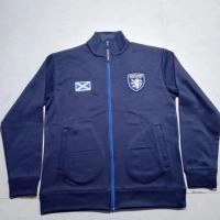  Men’s Full Zip Sports Track Jacket with High Neck, Premium Polyester Fabric, Comfortable Athletic Fit, Breathable and Durable Design for Training, Gym,