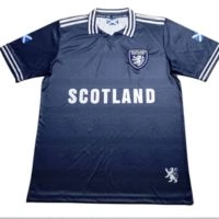  Scotland National Football Team Sublimation Jersey for Men, Premium Polyester Sports Shirt, Lightweight Breathable Fabric, Durable Match and Training Wear, Fan Edition Soccer Jersey with Custom Name and Number Option