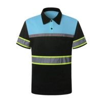  men's t-shirt workwear safety polo shirt 100% polyester workwear custom winter high visibility polo shirts manufacturing safety clothing work men's unisex short sleeve polo t-shirts high visibility colors polyester cheap safety polo shirts
