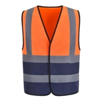  High Quality Safety Vest Workwear Reflective Safety Vest With Pockets Mens Breathable Safety V Neck Vest With Lightweight Durable For Outdoor Work Custom High Quality Safety Vest Men Clothing Material Safety Clothing Safety Vest