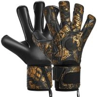 New Wholesale Goalkeeper Glovs Latest Design Breathable Gloves Direct Factory Made On Cheap Price High Quality Latex German Import Latex Anti-bacterial Features Comfrotable Gloves