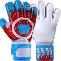  Wholesale Custom Goalkeeper Gloves Professional Goalkeeper Gloves For Training With High Quality Material German Latex On Cheap Price Breathable Gloves Direct Factory Made Maximum Grip Hybrid Cut Strong Grip For Ball Control