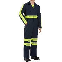  High Quality 100% Cotton Men's Work Wear Coverall Customizable Safety Overall For Workers Hot Selling Anti-static Uniform Light Weight Safety Coverall Suit Polyester Made Wholesale Top Quality Safety Coverall In Low Price