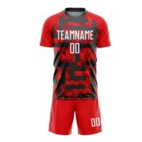 100% Polyester Breathable & Comfortable Soccer Uniforms