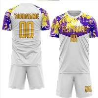  Best Design Fashionable Style Soccer Uniforms in Different Color Customized Color Your Own Logo Soccer Uniform