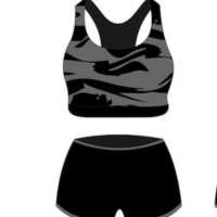  Workout Bra/Shorts Set