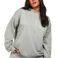  OEM Custom Women's Oversized Hoodie – 100% Cotton French Terry, Winter, Eco-Friendly with Digital Print & Pocket