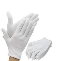  High Quality Customizable 100% Organic Cotton Gloves Customized Logo Industrial Design Daily Use Four Seasons Breathable Warm