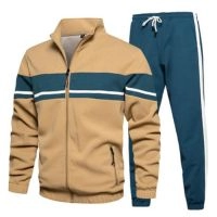  Men's Hot Selling Dashing Long Sleeve Lightweight Tracksuit for Winter Custom Color Printing Cheap Price for Adults