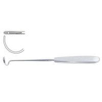  Deschamps-Navratil Ligature Needles 10pcs Sharp Surgical Instrument with Stainless Steel Material Left Hand Carrier