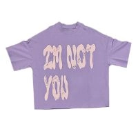  Custom Oversized Distressed Cropped Boxy T-shirt Vintage Acid Wash Heavyweight Thermal 100% Cotton Cut and Sew Graphic T-shirts
