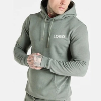  Wholesale Zansa Sports Men's Pull-Over Hoodies Heavy Distressed Design Embroidered Beads Plain Dyed Fleece Eco-Friendly