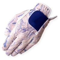  POWER HINT Sublimation Printing Customized Breathable Non-Slip Adjustable Wrist Strap Golf Gloves High Quality Unisex Leather