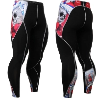  Mens Gym/Running Compression Pants