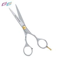  Professional Stainless Steel Hair Cutting Scissors Custom Logo with Sharp Blade Tip and Protective Pouch