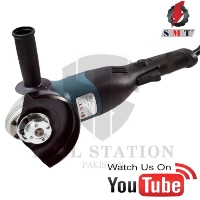  SMT-8525 Electric Angle Grinder 125mm (5") – 1100W High Power Multi-Function Tool (Short Handle)